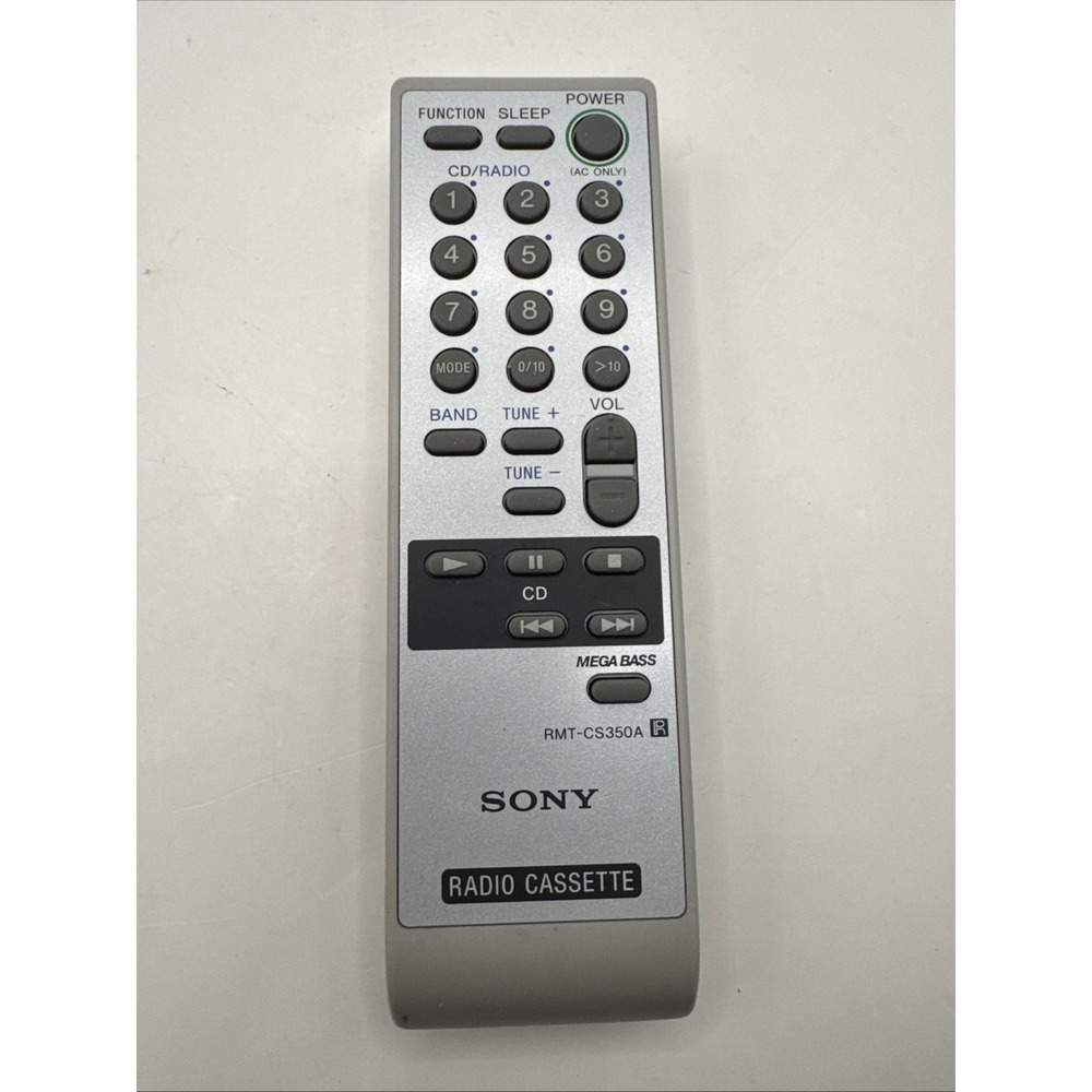 Genuine Sony RMT-CS350A Remote Control for Radio Cassette Player OEM